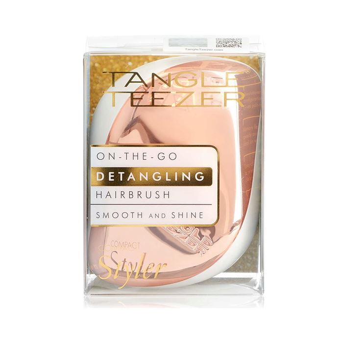 Tangle Teezer Compact Styler Rose Gold Ivory