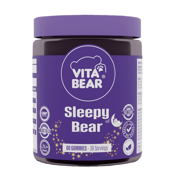 Vita Bear Sleepy Bear Uyku Düzenleyici Vitamin 60 Adet