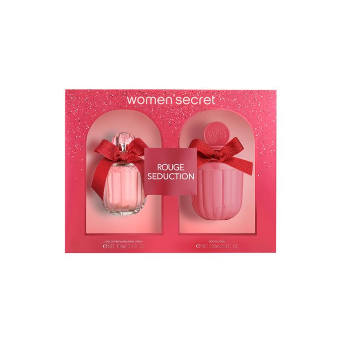 Women Secret Rouge Seduction EDP 100 ml + Body Losyon 200 ml Simli Kadın Parfüm Seti