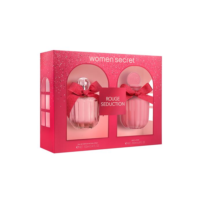 Women Secret Rouge Seduction EDP 100 ml + Body Losyon 200 ml Simli Kadın Parfüm Seti